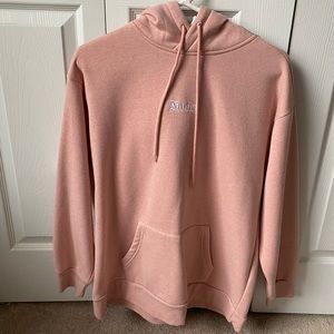 Light Pink Trendy Sweatshirt